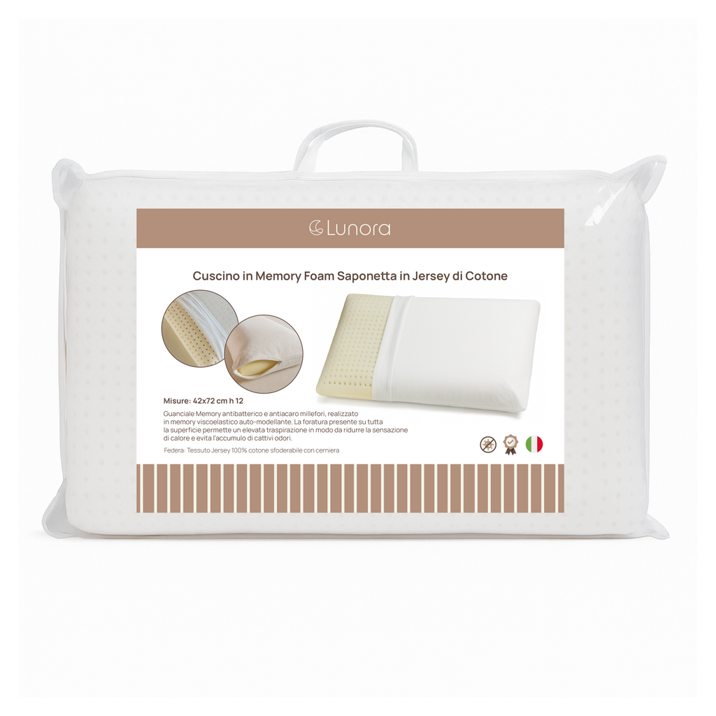 Cuscino in Memory Foam Saponetta